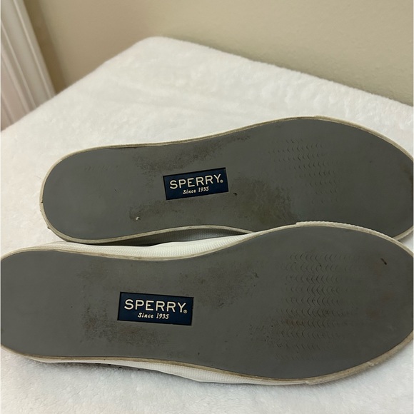 Women’s Sperry Perforated Slip On Shoes Size 10 - Picture 6 of 6